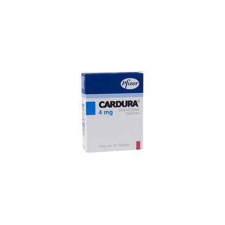 CARDURA 4MG 20 TAB