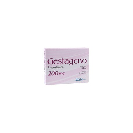 GESTAGENO 200 MG 15 CAPS