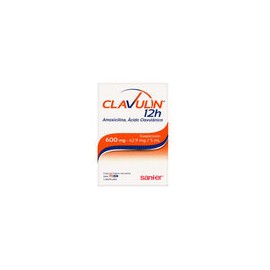 CLAVULIN 12H 600/42.9 MG 70ML SUSP