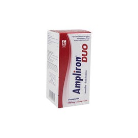 AMPLIRON DUO 400/57 MG FCO PVO 70ML