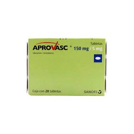 APROVASC 150/5 MG 28 TAB