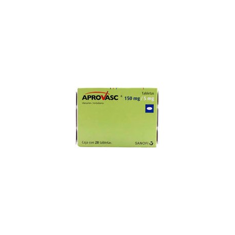 APROVASC 150/5 MG 28 TAB