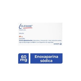 CLEXANE 60MG SOL INY 2X0.6ML JGAS