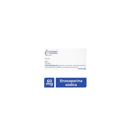 CLEXANE 60MG SOL INY 2X0.6ML JGAS