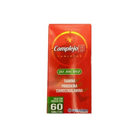 COMPLEJO B 100/5/0.5MG 60TABLGEN