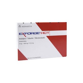 EXFORGE HCT 5/160/12.5 MG 14 CPR