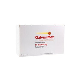 GALVUS-MET 50/850MG 60 CPR REC