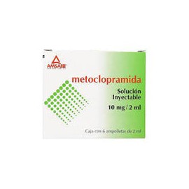 METOCLO 10MG/2ML S.I. 6 AMP LGEN