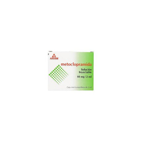 METOCLO 10MG/2ML S.I. 6 AMP LGEN