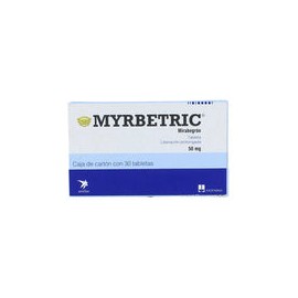 MYRBETRIC LP 50 MG 30 TAB