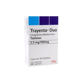TRAYENTA DUO 2.5/500 MG TAB 30
