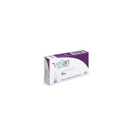 VELIAN 50MG SOL INY AMP 3X2ML