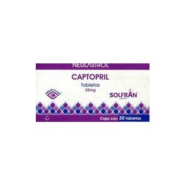 NEULASTROL CAPTOPRIL 25MG 30 TAB