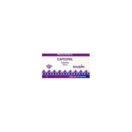 NEULASTROL CAPTOPRIL 25MG 30 TAB