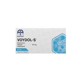 VOYDOL S 4 TAB SUBLINGUALES 30 MG