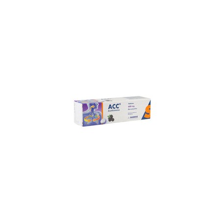 ACC 600 MG 20 TAB EFERV