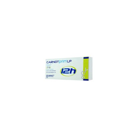 CARNOTPRIM LP 12H 15 MG 20 CPR