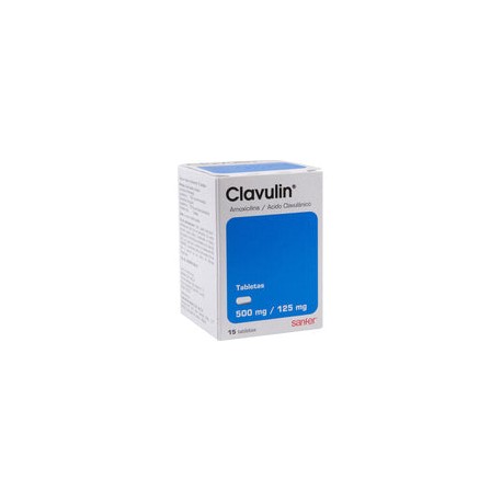 CLAVULIN 500 MG 15 TAB