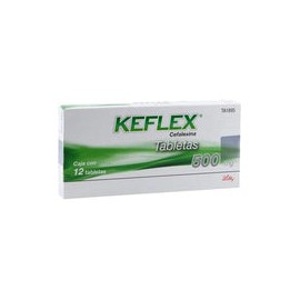 KEFLEX 500 MG 12 TAB