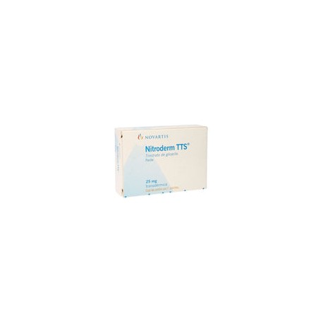 NITRODERM TTS 25/5MG 7 PARCHES
