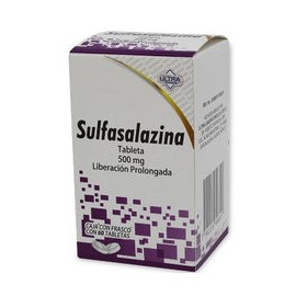 SULFASALAZINA LP 500 MG 60 TAB