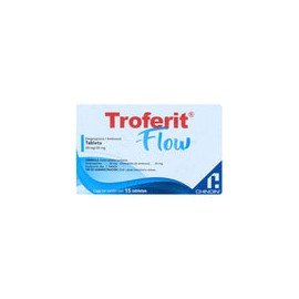 TROFERIT FLOW 30/30 MG TAB 15