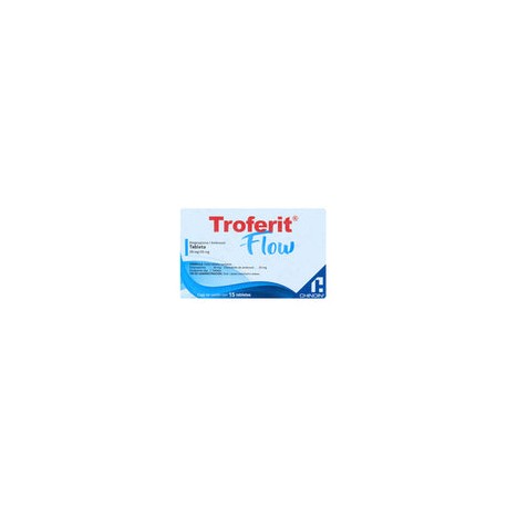 TROFERIT FLOW 30/30 MG TAB 15