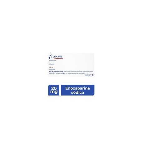 CLEXANE 20MG SOL INY 2JGAS