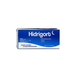 HIDRIGORT 8 TAB 50 MG