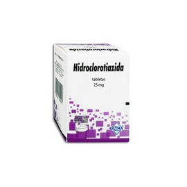 HIDROCLOROTIAZIDA 20 TAB 25 MG