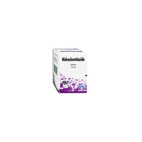 HIDROCLOROTIAZIDA 20 TAB 25 MG