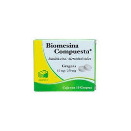 BUTIL/META 10/250MG 10 GRAG LGEN