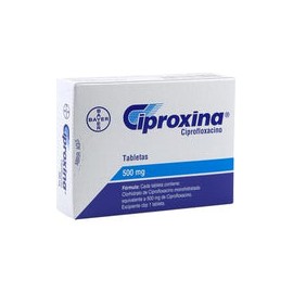 CIPROXINA 500 MG 14 TAB