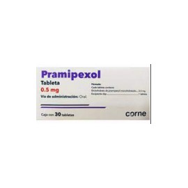 PRAMIPEXOL 0.5 MG 30 TAB G  LGEN