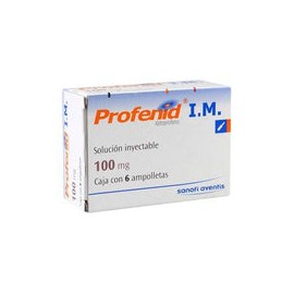 PROFENID IM 100MG SOL INY 6X2ML AMP