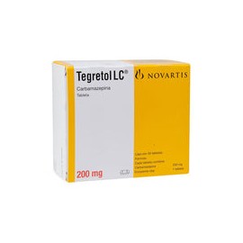 TEGRETOL-LC 200 MG 30 GRAG