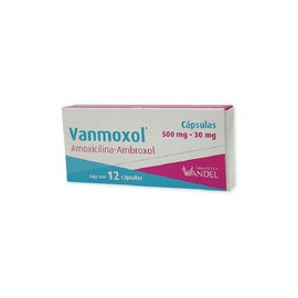 AMOXI/AMBRO 500/30MG CAPS12 LGEN