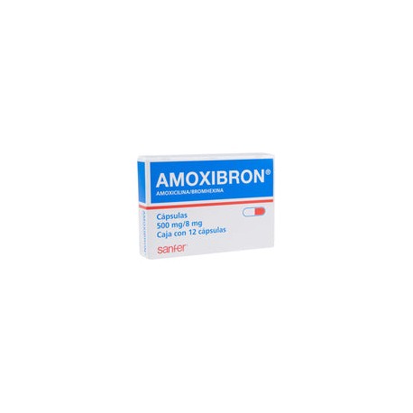 AMOX/BROM 500/8MG 12 CAPS   LGEN