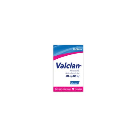 AMOX/A-CLAV 500/125MG 10TAB LGEN