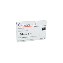 CORDARONE 150 MG 6X3 ML AMP