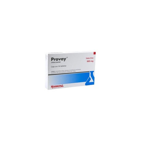 PROVAY 500 MG 14 TAB RECUB