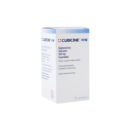 CUBICINE 500 MG SOL INY