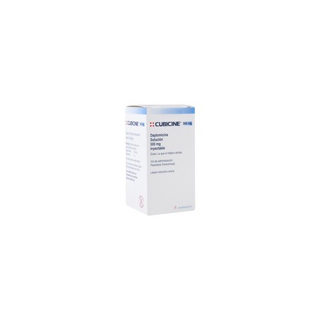CUBICINE 500 MG SOL INY