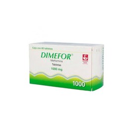 DIMEFOR 1000 MG 60 TAB