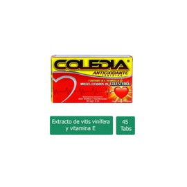 COLEDIA ANTIOXIDAN 30 MG 45 TAB