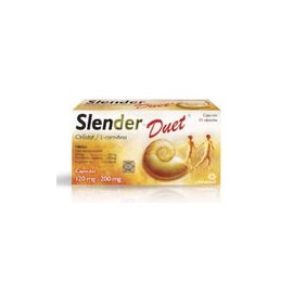 SLENDER-DUET 120/200 MG 30 CAPS