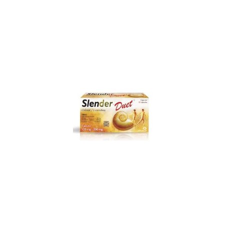 SLENDER-DUET 120/200 MG 30 CAPS