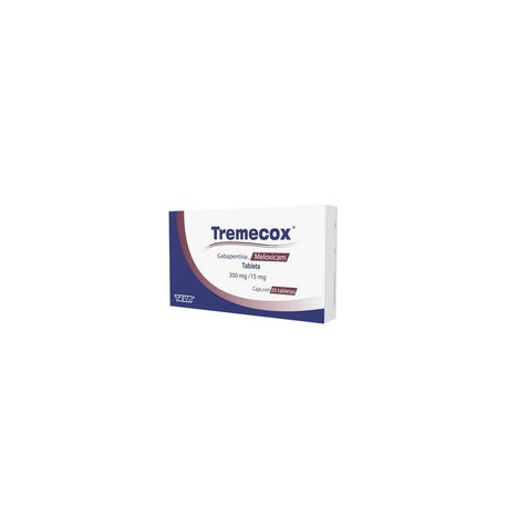TREMECOX 300/15 MG TAB 20