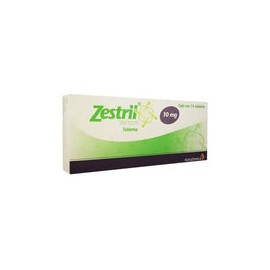 ZESTRIL 10 MG 14 TAB
