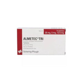 ALMETEC TRI 20/5/12.5 MG 14 TAB